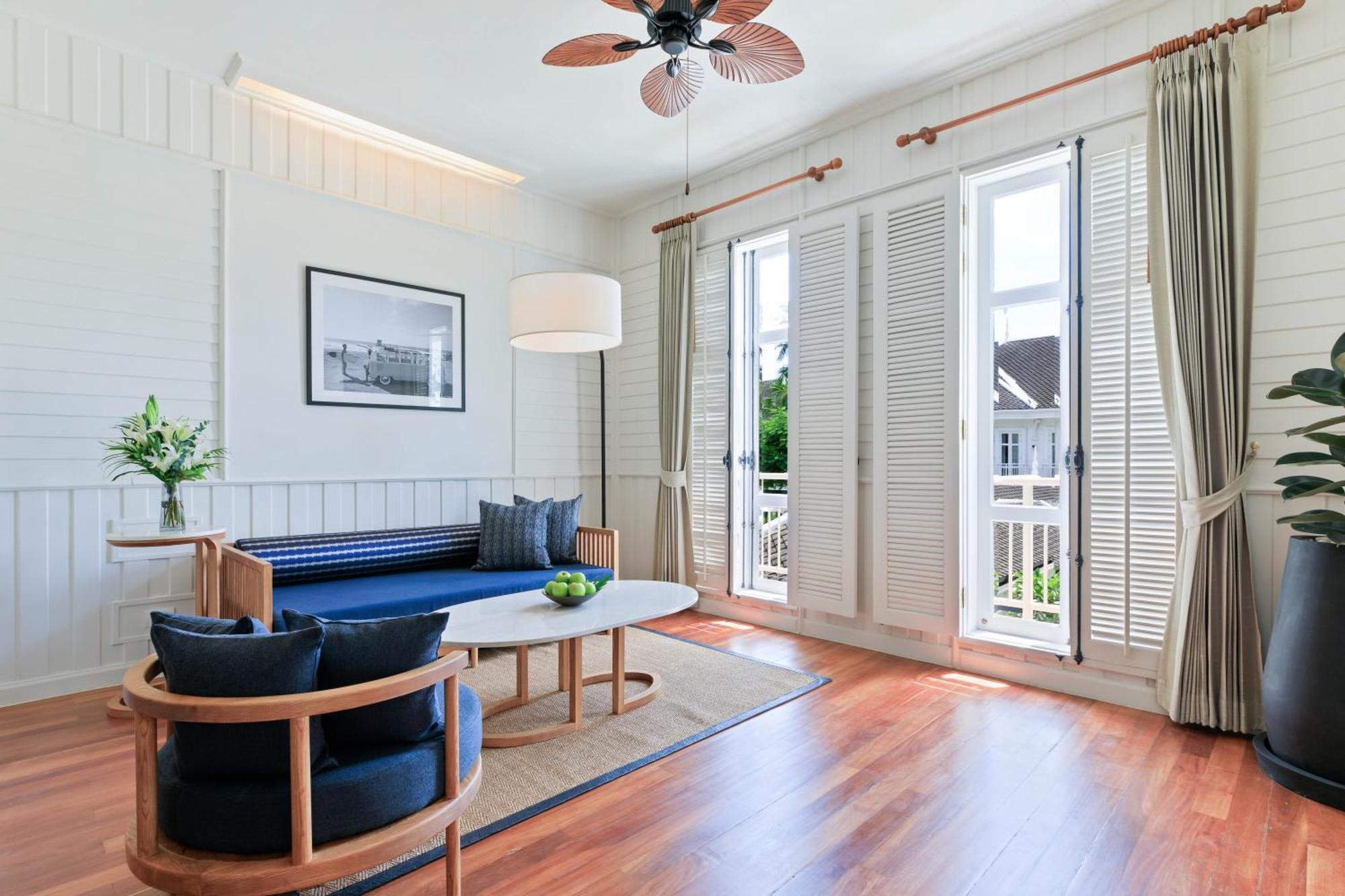 Outrigger Koh Samui Beach Resort - Sha Extra Plus Lamai Beach  Room photo Living room of a suite at The Strand, Yangon